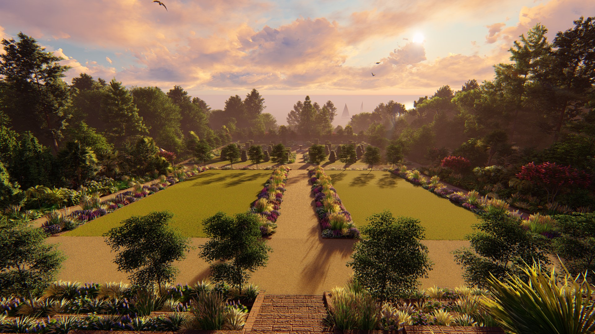 Brodick Castle Walled Garden (Design Preview)